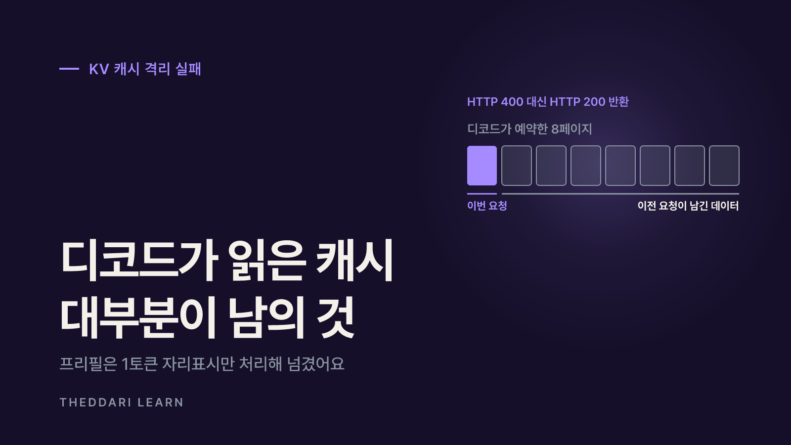 KV 캐시란? 공유 추론 서버에서 데이터가 섞인 원리